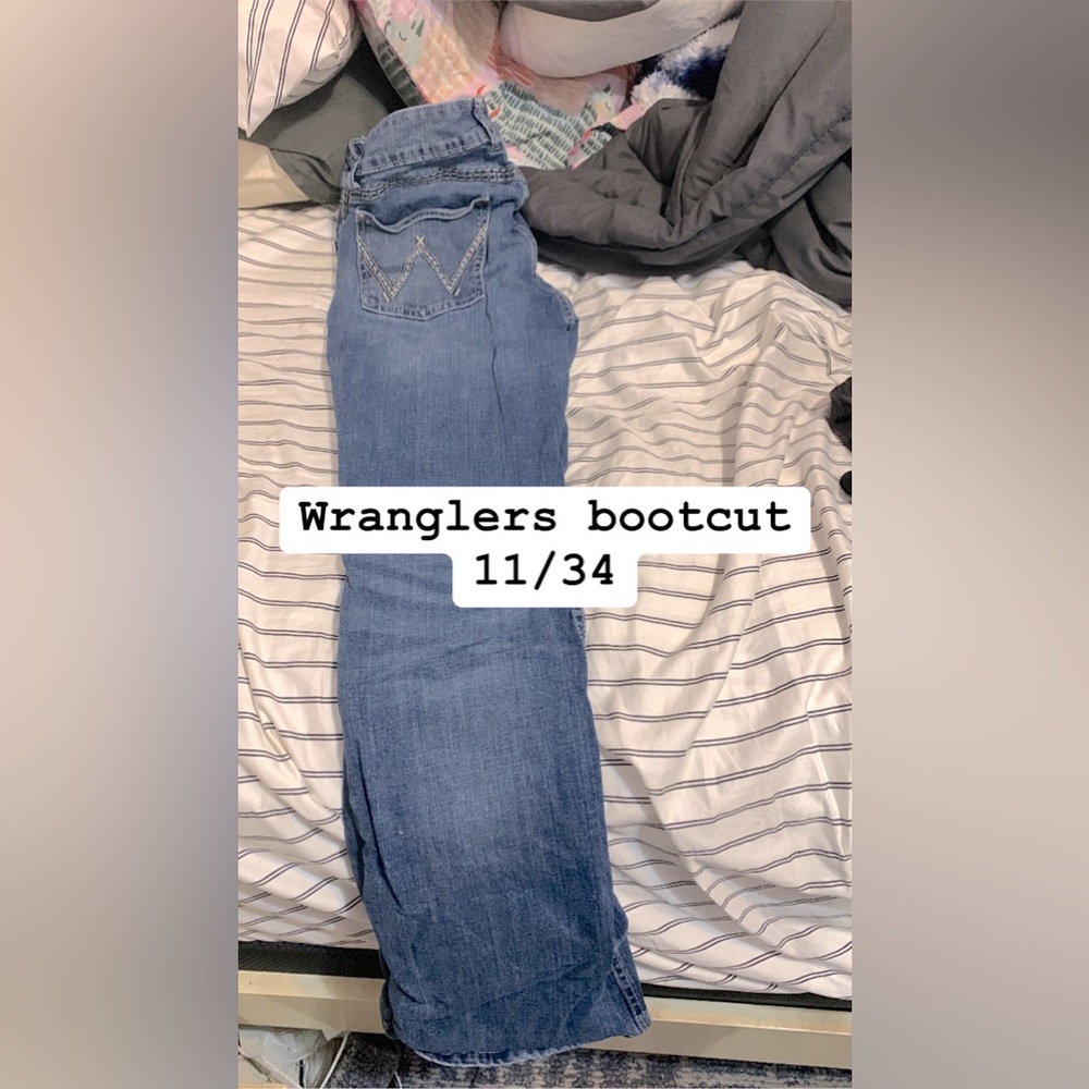 Wranglers bootcut 11/34